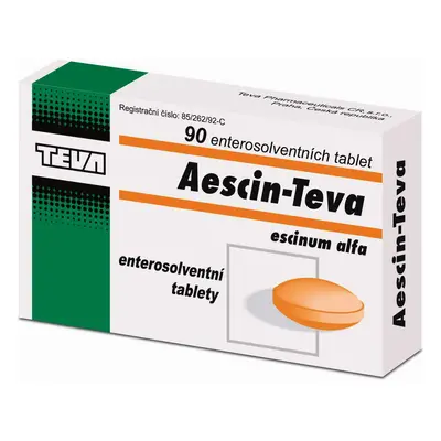 Aescin Teva 20mg 90 tablet