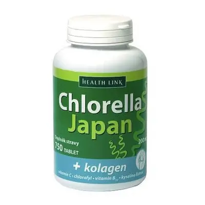 Chlorella Japan + Kolagen Tbl.750