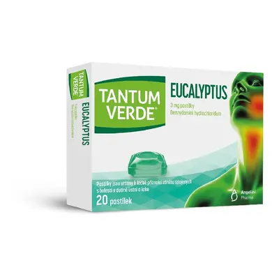 Tantum Verde eucalyptus 3 mg 20 pastilek