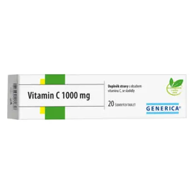 Vitamin C 1000 Mg Generica Tbl. Eff. 20