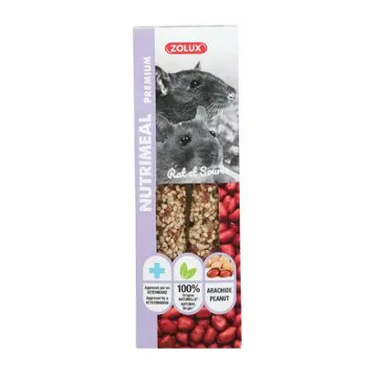 Pochoutka Nutrimeal Stick arašídy pro myši a potkany 125g