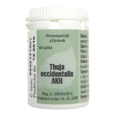 Thuja occidentalis AKH C99 60 neobalených tablet