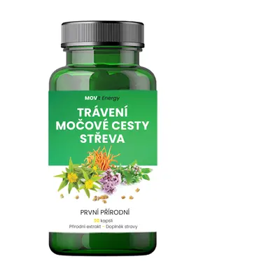 Movit Trávení-Močové cesty-Střeva 90 kapslí