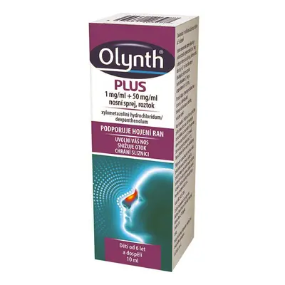 Olynth Plus 1mg/ml+50mg/ml nosní sprej 1x10ml