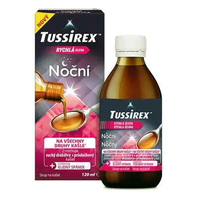 Tussirex Noční Sirup 120ml