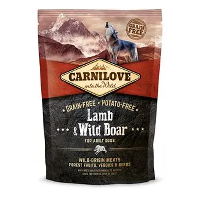 Carnilove Dog lamb & wild boar for adult 1,5kg