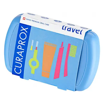 Curaprox Travel set cestovní sada modrá