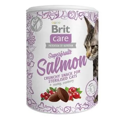 Brit Care Cat Snack Superfruits Salmon 100g