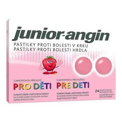 Junior-angin Pastilky Pro Děti 24ks