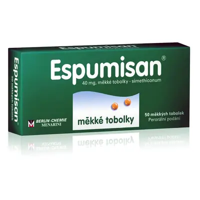 Espumisan 40mg 50 měkkých tobolek