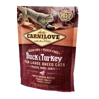 Carnilove Cat Lb duck&turkey muscles,bones,joints 400g