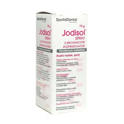 Jodisol Spray 38,5mg/g drm spr sol 1x75g