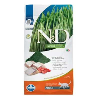 N&d Spirulina Cat Adult Herring & Wolfberry 1,5kg