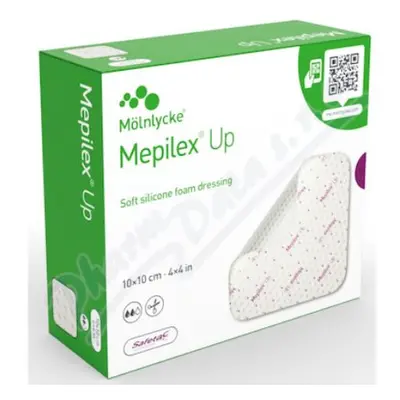 Mepilex Up sterilní silikonové krytí 10x10cm 5ks