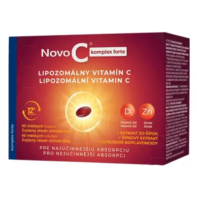 Novo C komplex forte Lipozomální vitamín C 60 tobolek