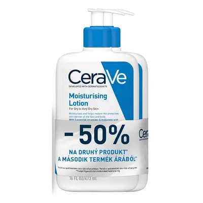 Cerave hydratační mléko duo 2x473ml