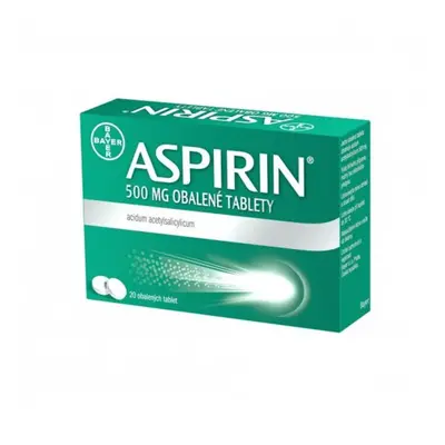 Aspirin 500mg 20 tablet