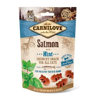 Carnilove Cat Crunchy snack salmon&mint 50g