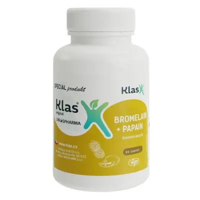 Klas Bromelain + Papain 60mg 90 tablet