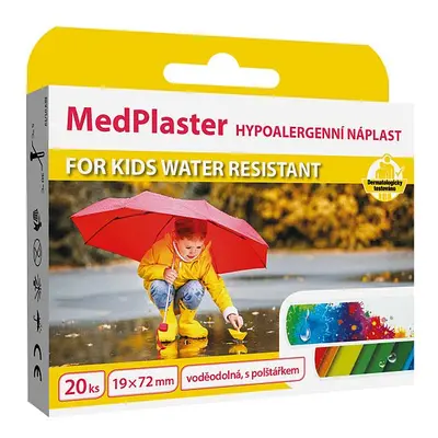 Medplaster Náplast Kids Water Resist.19x72mm 20ks