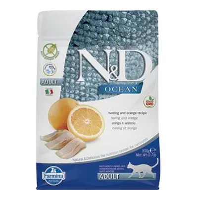 N&d Ocean Cat Adult Herring & Orange 1,5kg