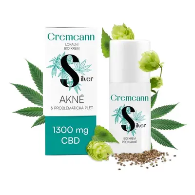 Annabis Cremcann Silver Akné 1300mg CBD BIO 30ml