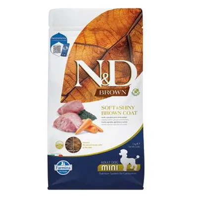 N&d Brown Dog Adult Mini Lamb& Spirulina&carrot 2kg