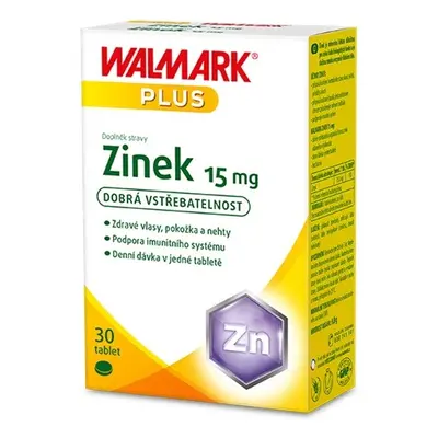 Walmark Zinek 15mg Tbl.30