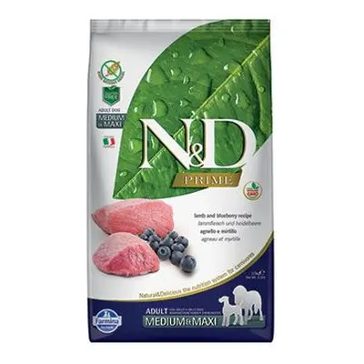 N&D Prime Dog Adult M/L Lamb & Blueberry 2,5kg