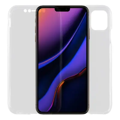 Obal Full-Cover na iPhone 11 - průsvitná