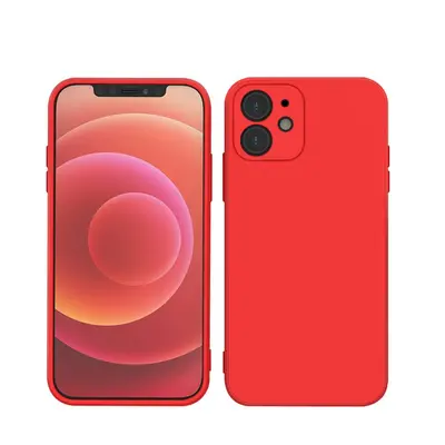 Silikonový kryt pro iPhone 11 - Červený