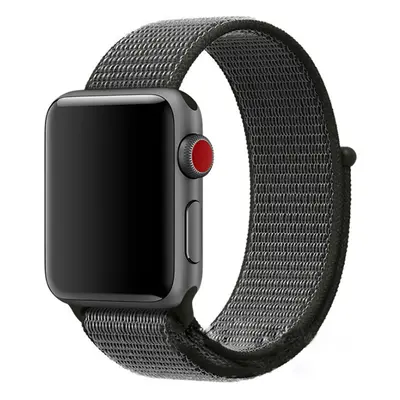 eses Nylonový řemínek pro Apple Watch - Šedý 42mm, 44mm, 45mm, 49mm