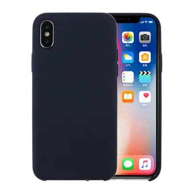 Liquid kryt na iPhone X/ XS - námořnicky modrá