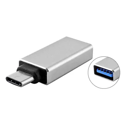 Redukce USB-C (samec) / USB (samice) - stříbrná