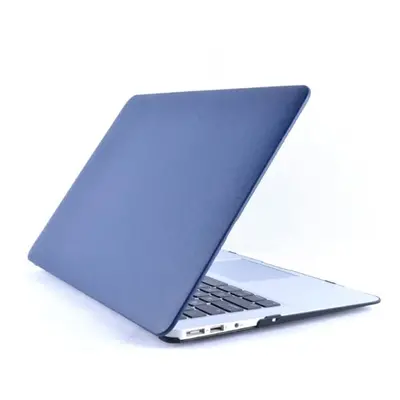 Obal z PU kůže na MacBook Air 13" - tmavě modrá