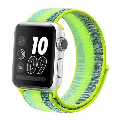 eses Nylonový řemínek pro Apple Watch - Neonové proužky 38mm, 40mm, 41mm