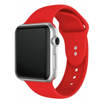 eses Silikonový řemínek pro Apple Watch - Červený S, M, L - 38mm, 40mm, 41mm