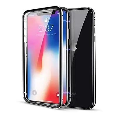 Magnetický kryt pro iPhone X a XS - Černý