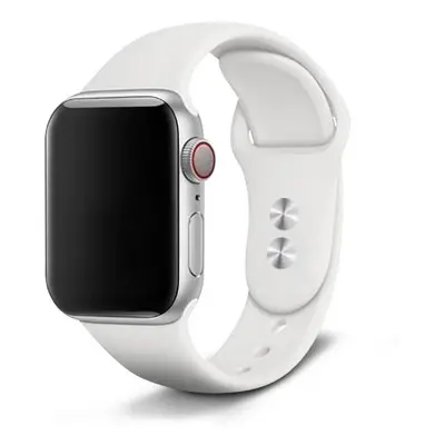 eses Silikonový řemínek pro Apple Watch - Bílý S, M, L, - 38mm, 40mm, 41mm