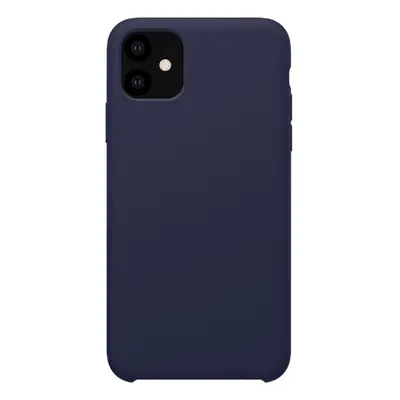 Nillkin Pogumovaný Liquid Kryt na iPhone 11 - Navy blue