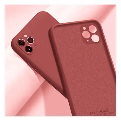 Silikonový kryt pro iPhone 11 Pro - Tmavě růžový