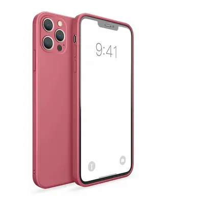 Silikonový kryt pro iPhone 13 mini - Vínově červený