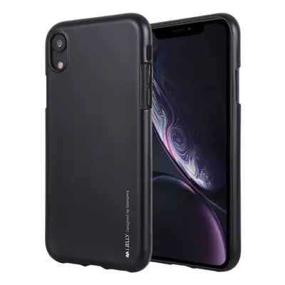 Liquid kryt Mercury Goospery na iPhone XR - Dark Black