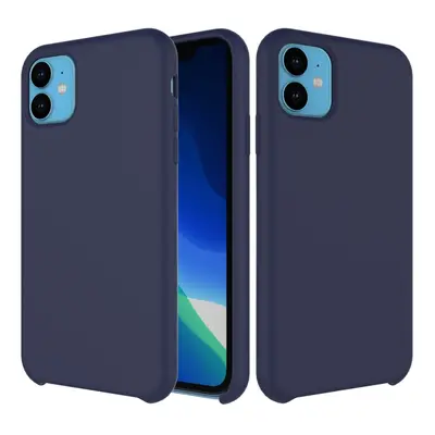 Liquid kryt na iPhone 11 - tmavě modrá