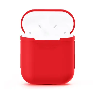 Silikonové pouzdro pro Airpods - červená