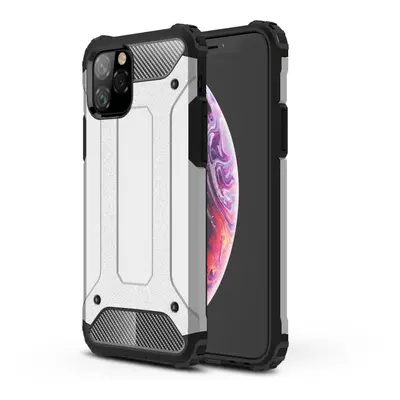 Armor kryt Defiant na iPhone 11 Pro - stříbrná