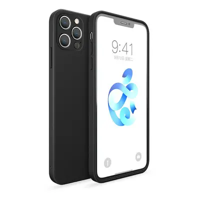 Silikonový kryt pro iPhone 11 Pro Max - Černý