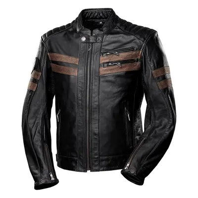 4SR COOL EVO BROWN JACKET pánská kožená moto bunda Velikost.: