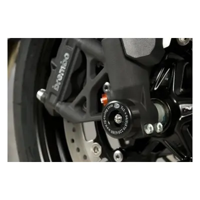 Padací chrániče přední vidlice RG Racing pro TRIUMPH Speed Triple ('11), černé (pár)