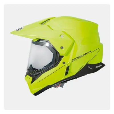 MT HELMETS MT SYNCHRONY DUO SPORT SV FLUOR YELLOW enduro přilba Velikost.: